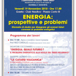 Convegno Energia: prospettive e problemi