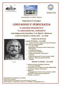 Convegno Linguaggio e Democrazia - Programma
